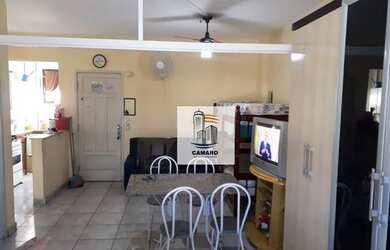 Imagem: O apartamento à venda possui 1 Dormitório, 1 Banheiro, 1 Vaga