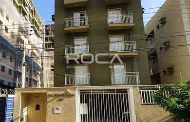 Imagem: O apartamento possui 1 Dormitório, 1 Banheiro, 1 Vaga na garagem