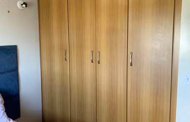 Imagem: O apartamento possui 1 Dormitório, 1 Banheiro, 1 Vaga na garagem