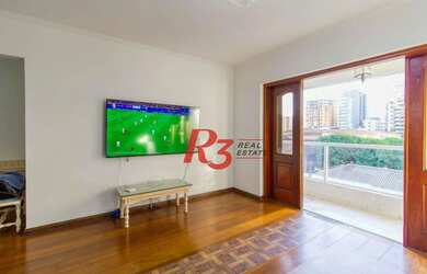 Imagem 2: Apartamento com 4 dormitórios à venda, 150 m² - Gonzaga - Santos/SP