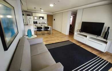 Imagem: O apartamento possui 2 Dormitórios, 2 Banheiros, 1 Vaga na