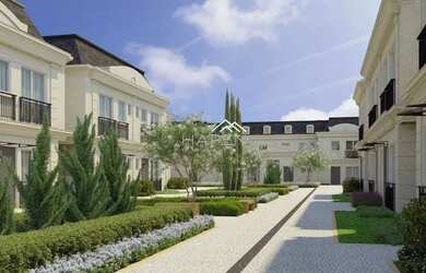 Imagem: A casa em condomínio possui 2 Dormitórios, 3 Banheiros, 3