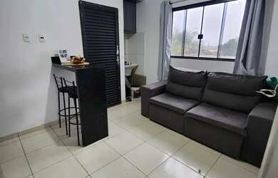 Imagem: O apartamento possui 1 Dormitório, 1 Banheiro, 35m² de Área