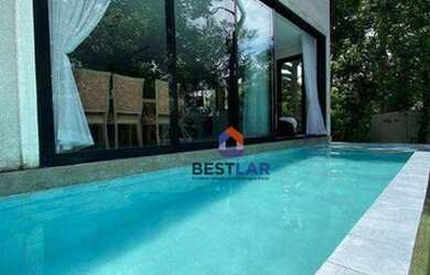 Imagem: A casa em condomínio possui 3 Dormitórios, 4 Banheiros, 5