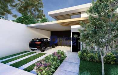 Imagem: A casa em condomínio possui 3 Dormitórios, 3 Banheiros, 4