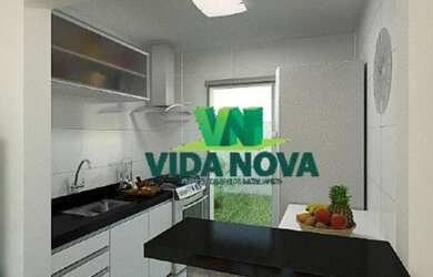 Imagem: A casa possui 2 Dormitórios, 2 Banheiros, 2 Vagas na garagem