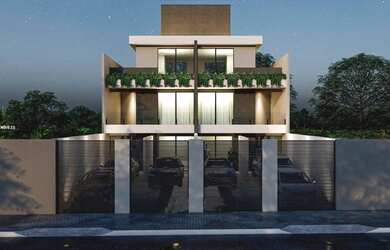 Imagem: A casa possui 2 Dormitórios, 1 Banheiro, 2 Vagas na garagem