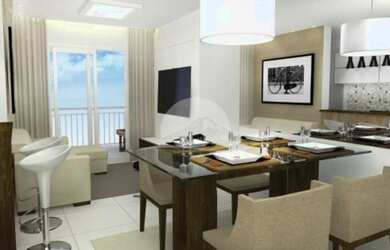 Imagem: O apartamento possui 2 Dormitórios, 1 Banheiro, 1 Vaga na garagem