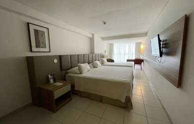 Imagem: O apartamento possui 1 Dormitório, 1 Banheiro, 1 Vaga na garagem