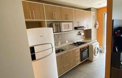 Imagem: O apartamento possui 2 Dormitórios, 2 Banheiros, 1 Vaga na