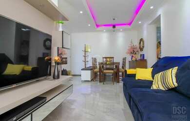 Imagem: O apartamento possui 3 Dormitórios, 2 Banheiros, 1 Vaga na