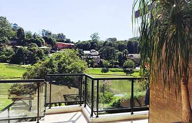 Imagem 2: Casa para aluguel e venda possui 430 m2 - FRENTE PARA O LAGO - linda vista