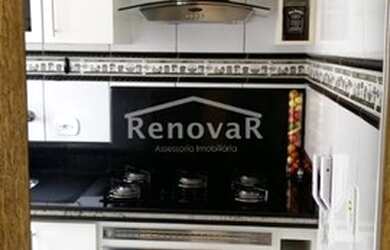 Imagem: O apartamento possui 2 Dormitórios, 1 Banheiro, 1 Vaga na garagem