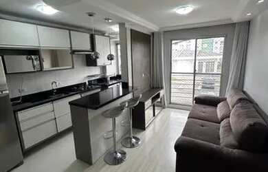 Imagem: O apartamento e possui 2 Dormitórios, Suítes, 1 Banheiro