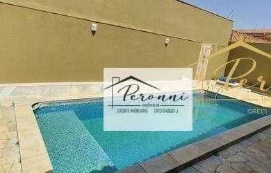 Imagem: A casa possui 3 Dormitórios, 4 Banheiros, 4 Vagas na garagem