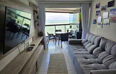 Imagem: O apartamento possui 1 Dormitório, 1 Banheiro, 1 Vaga na garagem