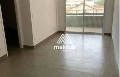 Imagem: O apartamento possui 1 Dormitório, 1 Banheiro, 2 Vagas na garagem