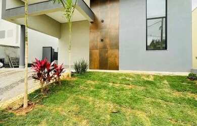 Imagem: A casa em condomínio possui 3 Dormitórios, 5 Banheiros, 4