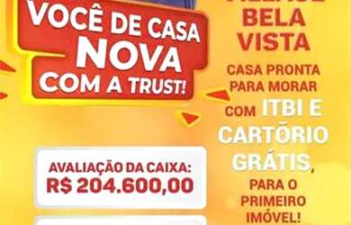 Imagem: A casa em condomínio possui 2 Dormitórios, 1 Banheiro, 1 Vaga