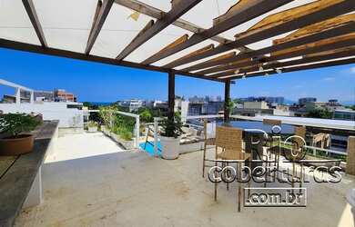 Imagem 5: Cobertura à venda no Jardim Oceânico. Barra. Quadra da Praia. Vista...