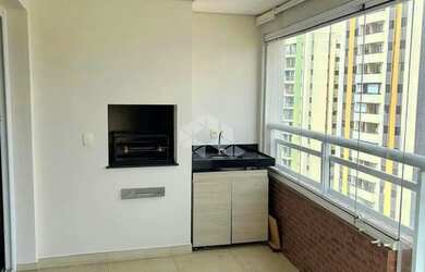 Imagem: O apartamento possui 2 Dormitórios, 2 Banheiros, 2 Vagas na