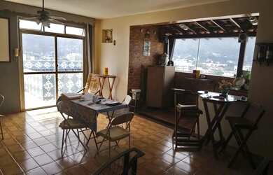 Imagem: O apartamento na cobertura possui 2 Dormitórios, 2 Banheiros