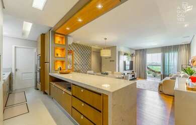 Imagem: O apartamento possui 2 Dormitórios, 3 Banheiros, 2 Vagas na