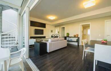 Imagem 6: Apartamento cobertura mobiliado com 3 dormitórios à venda, 180 m² -...