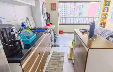 Imagem 4: Apto 50m² - Piscine Brás sem vaga Torre Atlântico - vista p/ piscina