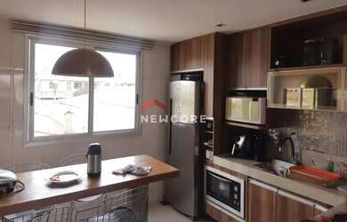 Imagem: O apartamento na cobertura possui 3 Dormitórios, 3 Banheiros