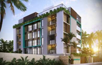 Imagem 3: Apartamento para venda possui 57 metros quadrados com 2 quartos em Intermares...