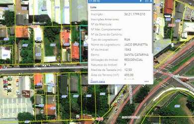 Imagem: O terreno possui 440m² de Área e está localizado em Santa