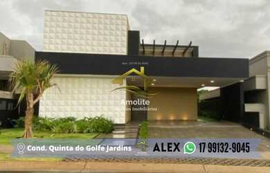 Imagem: A casa em condomínio possui 5 Dormitórios, 5 Banheiros, 5