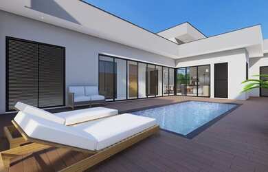 Imagem 2: Casa de condomínio térrea para venda possui 152 metros quadrados com...