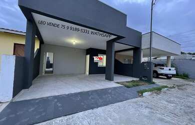 Imagem: A casa em condomínio possui 3 Dormitórios, 1 Banheiro, 2 Vagas