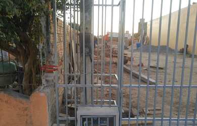 Imagem 2: Fabricação de grades em tubos quadrados