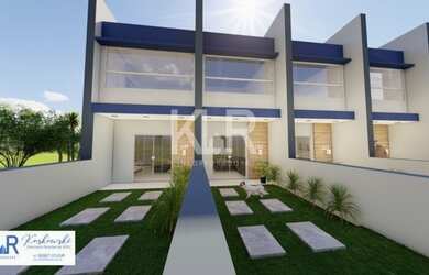 Imagem: A casa possui 2 Dormitórios, 2 Banheiros, 2 Vagas na garagem