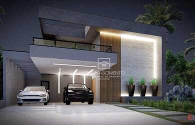 Imagem: A casa em condomínio possui 4 Dormitórios, 5 Banheiros, 5