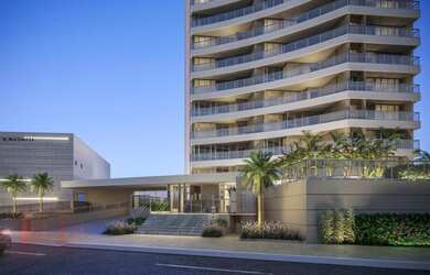 Imagem: O apartamento possui 1 Dormitório, 1 Banheiro, 1 Vaga na garagem