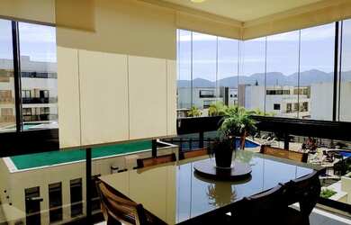 Imagem: O apartamento na cobertura possui 3 Dormitórios, 3 Banheiros