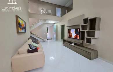 Imagem: A casa em condomínio possui 4 Dormitórios, 5 Banheiros, 4