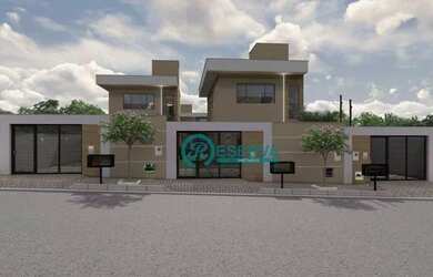 Imagem: A casa possui 4 Dormitórios, 4 Banheiros, 4 Vagas na garagem