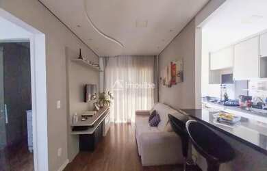 Imagem: O apartamento possui 2 Dormitórios, 2 Banheiros, 1 Vaga na