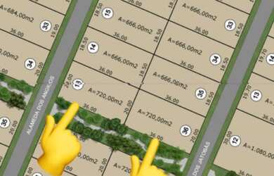 Imagem: O terreno possui 1.440m² de Área e está localizado em Jardim