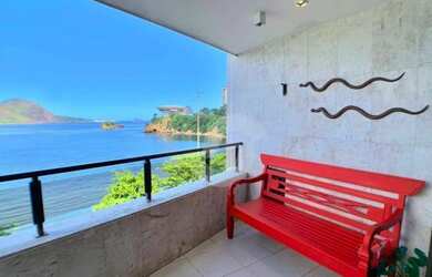 Imagem 1: Apartamento frente mar todo montado à venda por R$ 2.800.000 - Niterói/RJ