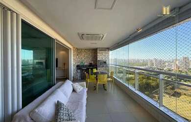 Imagem: O apartamento possui 4 Dormitórios, 4 Banheiros, 3 Vagas na