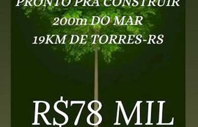 Imagem: O terreno possui 330m² de Área e está localizado em Arroio
