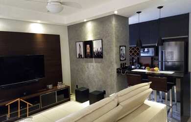 Imagem: O apartamento possui 2 Dormitórios, 2 Banheiros, 1 Vaga na