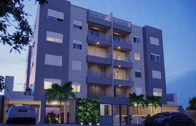 Imagem: O apartamento na cobertura possui 4 Dormitórios, 3 Banheiros