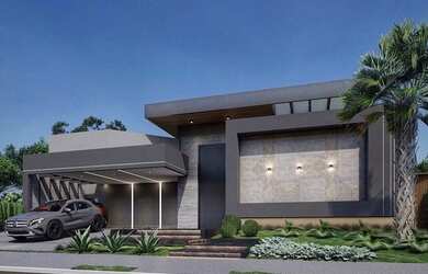 Imagem: A casa em condomínio possui 3 Dormitórios, 4 Banheiros, 2